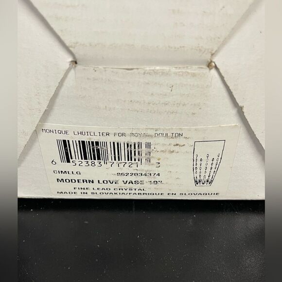 Royal Doulton Modern Love Vase (10”) - Picture 6 of 7